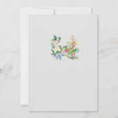 Waterverf bloemen kaart (Achterkant)