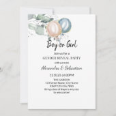 Waterverf bloemen kaart (Voorkant)