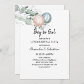 Waterverf bloemen kaart (Voorkant / Achterkant)