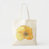 Waterverf Bloemen Keepsake Canvas tas (Voorkant)