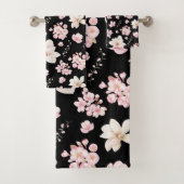 Waterverf Bloemen Kersenbloesem bloemenmotief Bad Handdoek (Insitu)