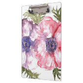 Waterverf bloemen klembord (Links)