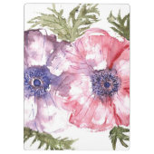 Waterverf bloemen klembord (Achterkant)