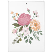 Waterverf bloemen klembord (Achterkant)