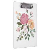Waterverf bloemen klembord (Rechts)