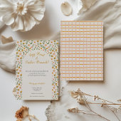 Waterverf Bloemen Lente Pasen Brunch Eiersokken Kaart