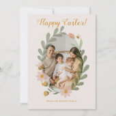 Waterverf Bloemen Lente Pasen Feestdagenkaart (Voorkant)