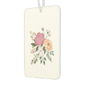 Waterverf bloemen luchtverfrisser (Links)