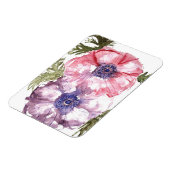 Waterverf bloemen magneet (Linkerzijde)