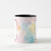 Waterverf Bloemen Mama Beer Mok Kunst (Midden)
