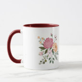Waterverf bloemen mok (Links)