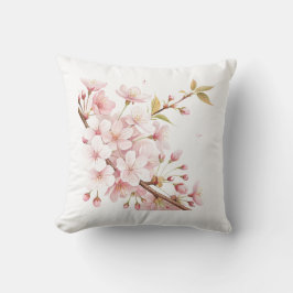 Waterverf Bloemen Mooie Kussenhoes  Kussen
