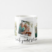 Waterverf Bloemen Multi Foto Werelden Grootste Moe Koffiemok (Center)