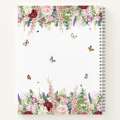 Waterverf Bloemen Notitieboek (Achterkant)