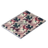 Waterverf bloemen notitieboek (Linkerzijde)