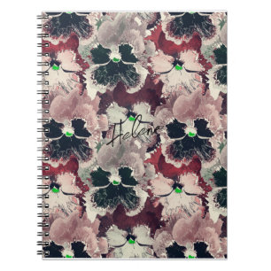 Waterverf bloemen notitieboek
