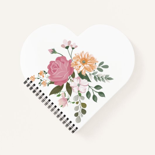 Waterverf bloemen notitieboek (Voorkant)