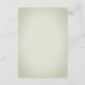 Waterverf bloemen, poka Dots Wedding Reception Informatiekaartje (Achterkant)