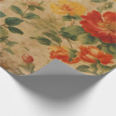 Waterverf Bloemen Populair Collectie Cadeaupapier (Hoek)