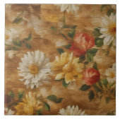 Waterverf  Bloemen Populair Collectie Tegeltje (Voorkant)