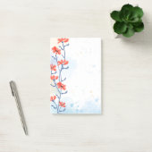 Waterverf bloemen Post-het Nota's Post-it® Notes (Kantoor)