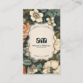  Waterverf Bloemen Professioneel Visitekaartje (Voorkant)