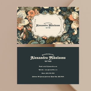 Waterverf Bloemen Professioneel Visitekaartje