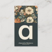  Waterverf Bloemen Professioneel Visitekaartje (Voorkant)
