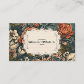  Waterverf Bloemen Professioneel Visitekaartje (Voorkant)