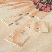 Waterverf Bloemen Puzzel Legpuzzel (Zijkant)