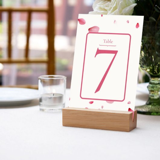 Waterverf Bloemen Rozenblaadjes Kaart