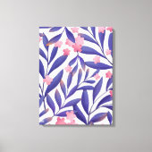 Waterverf bloemen schilderen canvas afdruk (Voorkant)