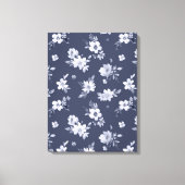 Waterverf bloemen schilderen canvas afdruk (Voorkant)