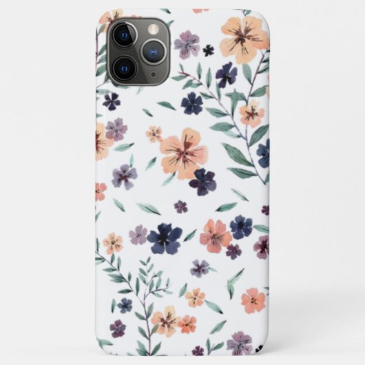 Waterverf  bloemen schilderen Case-Mate iPhone case (Achterkant)