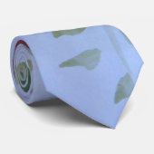 Waterverf Bloemen Stijlvol Stropdas (Opgerold)