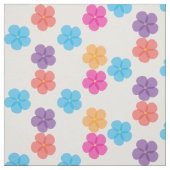 Waterverf Bloemen Stof (Swatch)