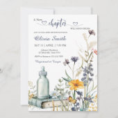 Waterverf Bloemen Storybook Boy Baby shower Kaart (Voorkant)