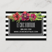 Waterverf bloemen & Stripes Holiday Korting (Achterkant)