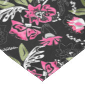 Waterverf bloemen tafelkleed (Gekanteld)