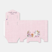 Waterverf Bloemen Tea Party Thema Vrijgezellenfees Bedankdoosjes (Uitgevouwen)