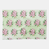 Waterverf bloemen theedoek (Horizontaal)