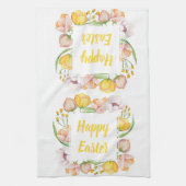 waterverf bloemen theedoek (Verticaal)