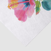 waterverf bloemen  tissuepapier (Detail)