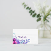 Waterverf Bloemen Trouwtafel nr. Plaatskaartje (Staand voorkant)