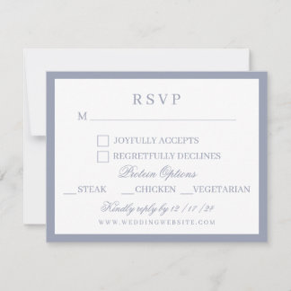 Waterverf Bloemen Tuin Party Crest Bruiloft RSVP Kaartje