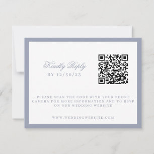 Waterverf Bloemen Tuin Party Crest Bruiloft RSVP Kaartje