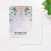 Waterverf bloemen Verdien weergavekaarten Visitekaartje (Bureau)