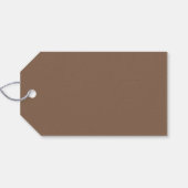 Waterverf Bloemen Vintage Bruiloft Cadeaulabel (Achterkant Horizontaal)