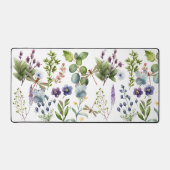 Waterverf Bloemen & Vlinders Bureaumat (Voorkant)