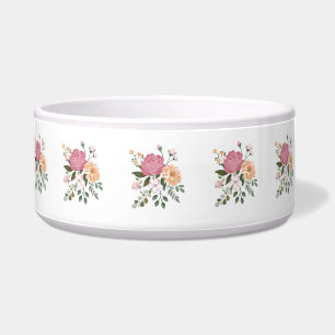 Waterverf bloemen voerbakje